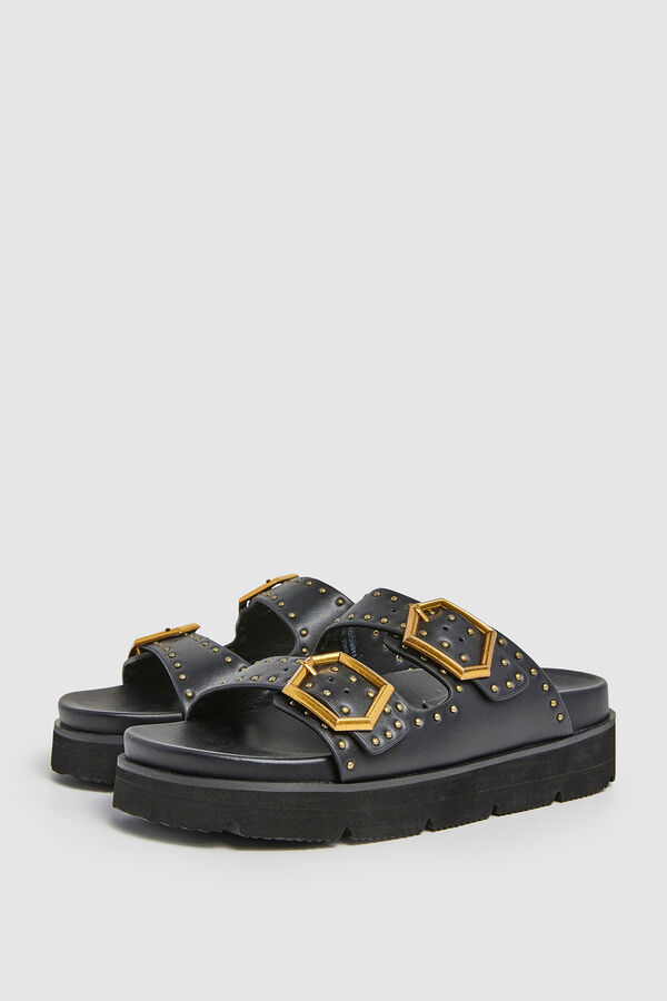 Springfield Platform sandals | Pepe Jeans black