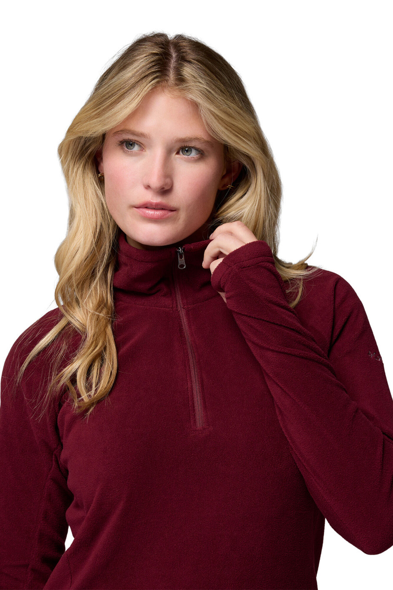 Columbia Forro polar con media cremallera