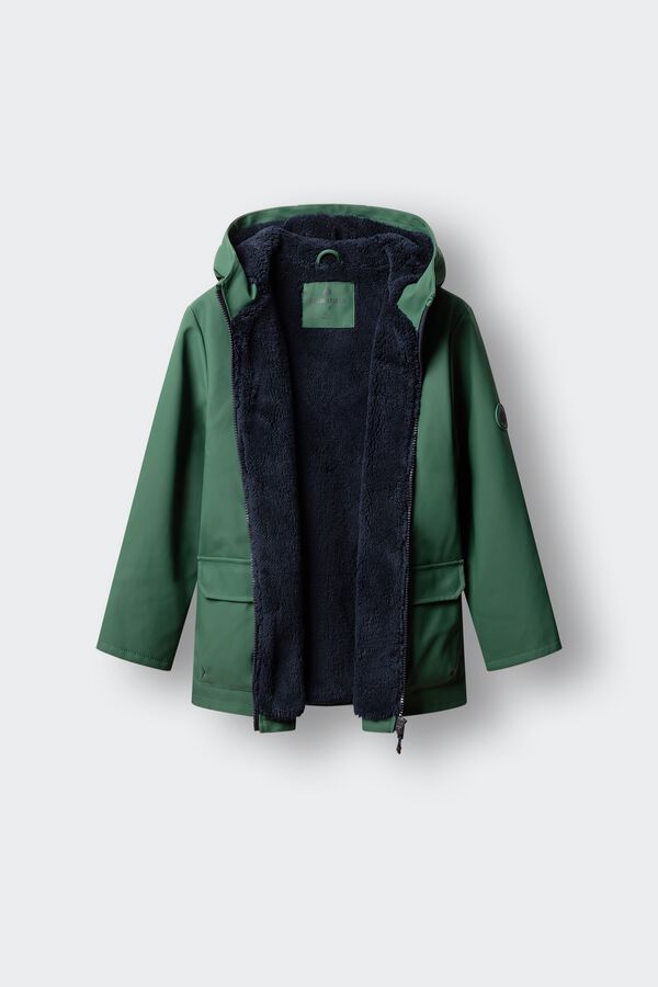 Springfield Kids Dečija gumirana parka Zelena