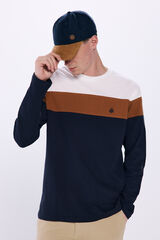 Springfield Cut long sleeve t-shirt beige