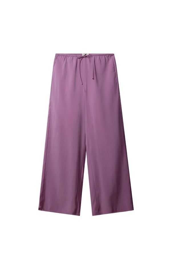 Springfield Jogger pantalone &scaron;irokih nogavica Ljubičasta