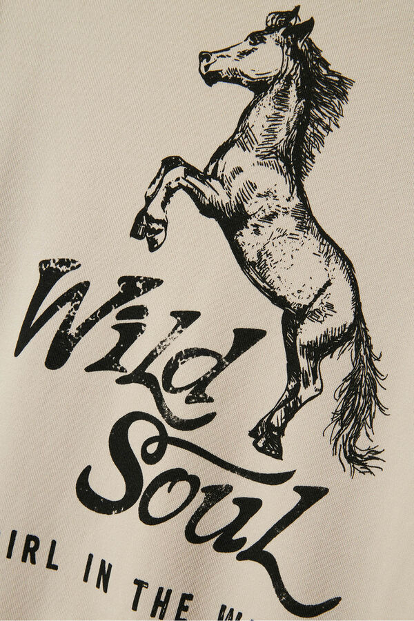 Name it Girls' sweatshirt Bež