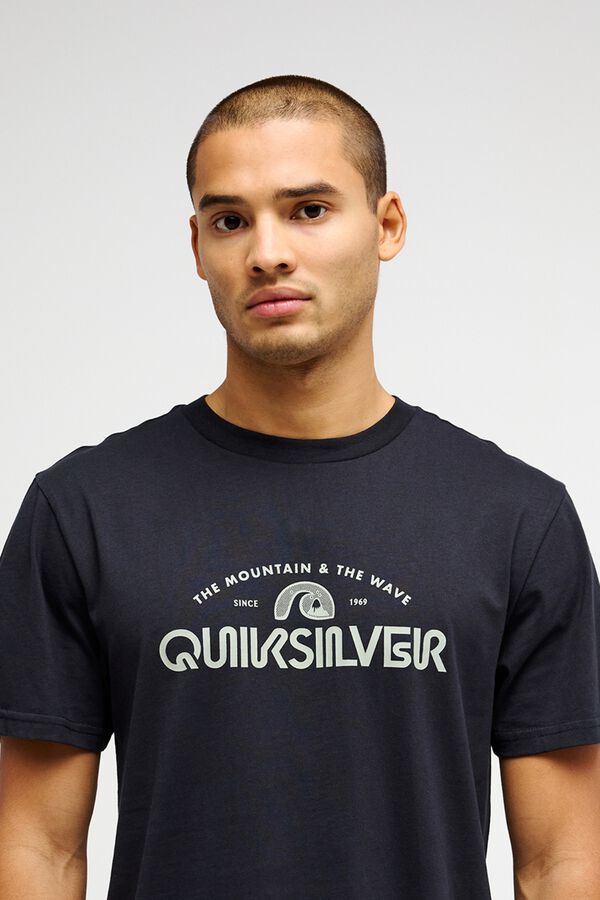 Quiksilver Camiseta de manga larga negro