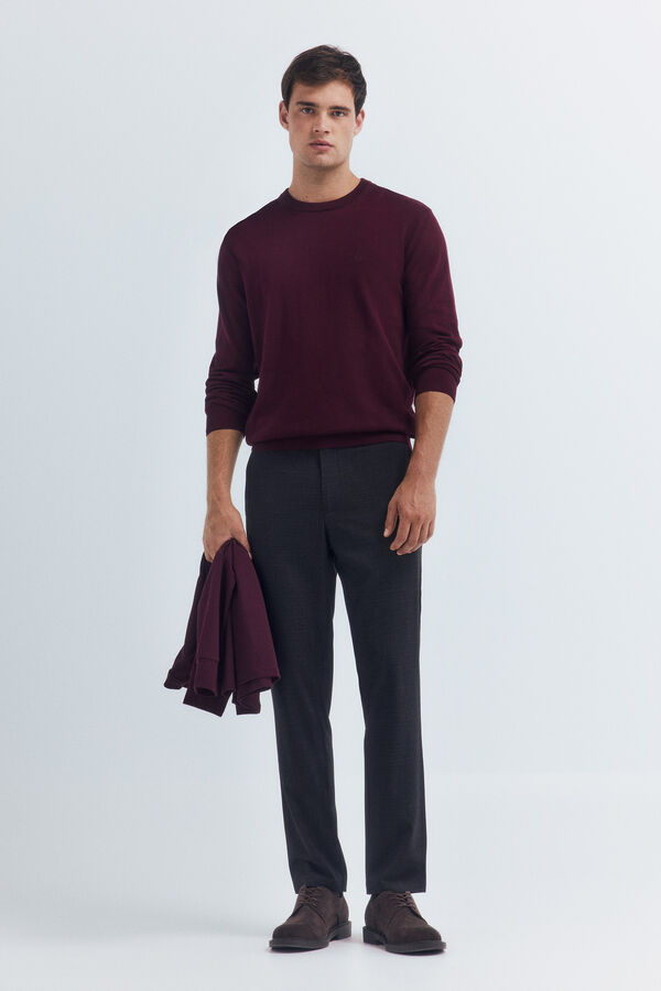 Springfield Osnovni džemper Crvena