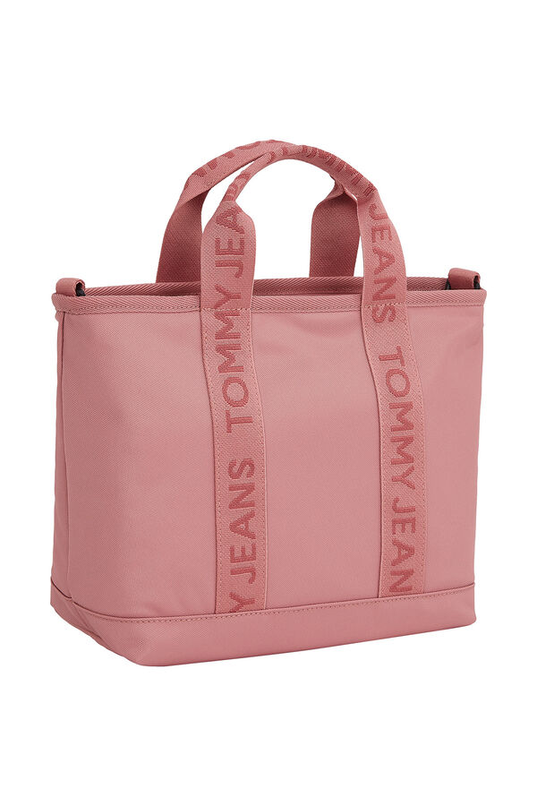 Tommy Jeans mini bolsa tote feminina rosa da Tommy Jeans. rosa