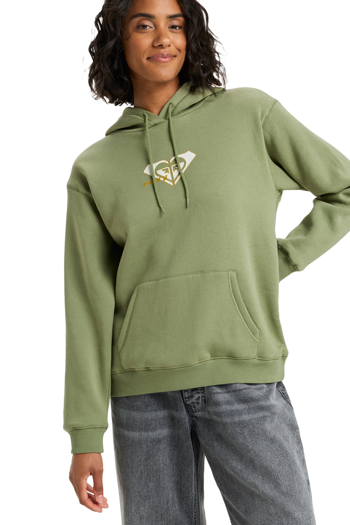 Roxy Vl Surf Stoked Brushed - Sudadera con capucha para mujer