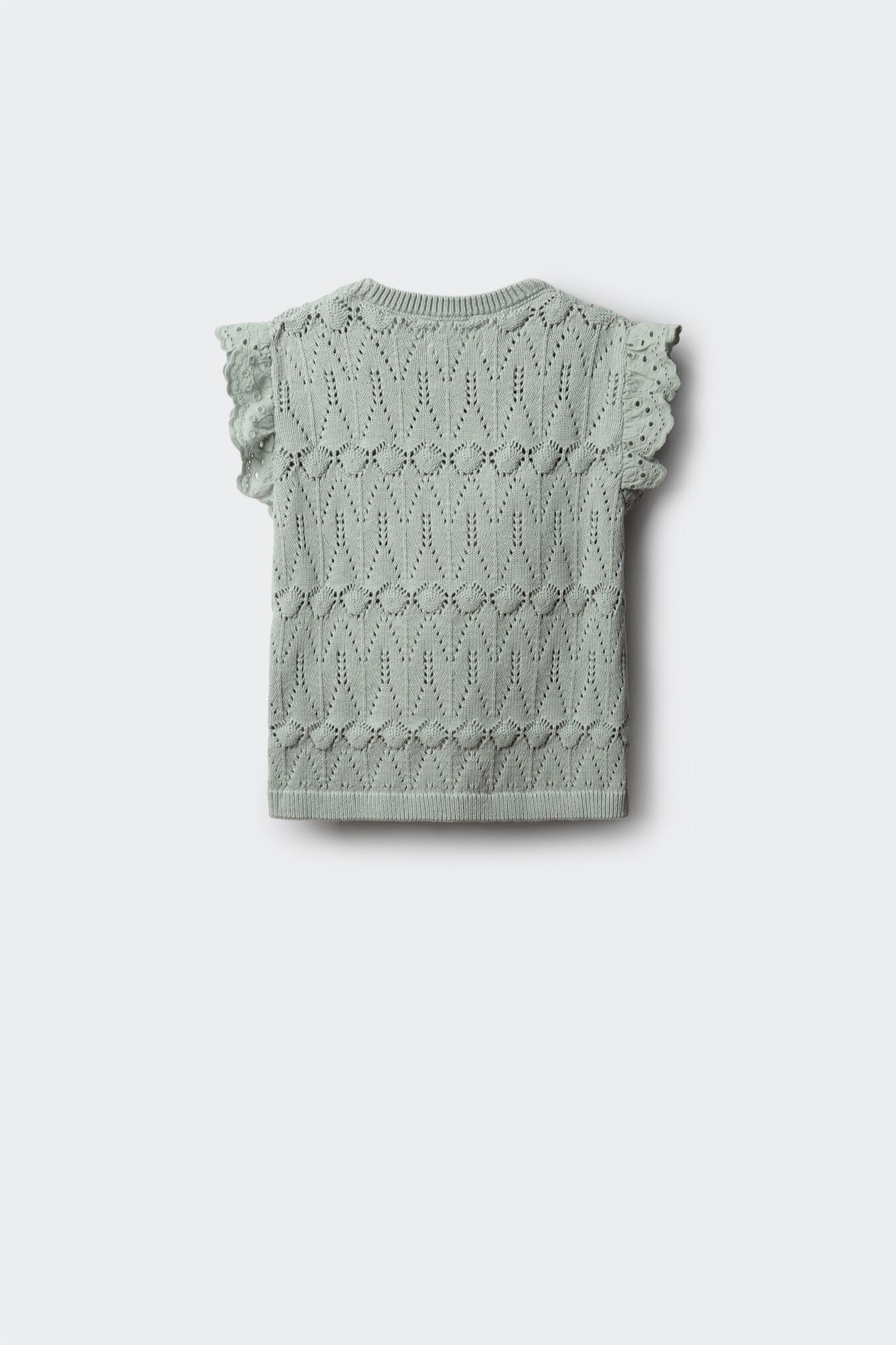 Springfield Kids Pleteni top sa karnerima za devojčice