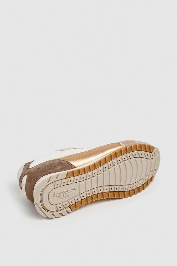 Pepe Jeans T&ecirc;nis Bexley City W bege