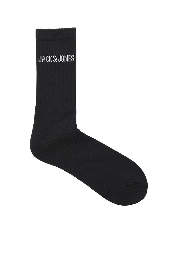 Jack & Jones Junior Calcetines deportivos corte bajo negro