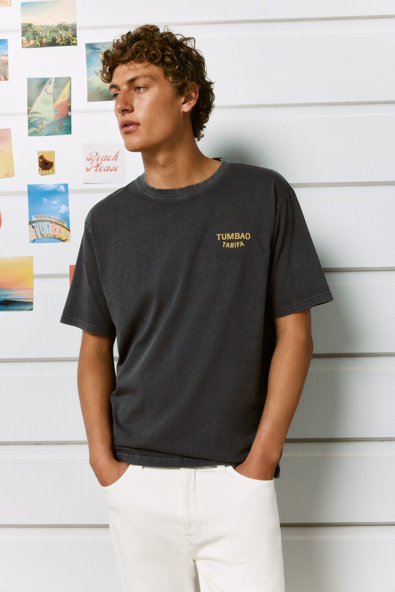 Springfield Camiseta el Tumbao luces