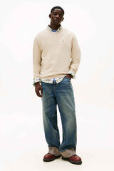 Tommy Jeans Sudadera de corte regular beige