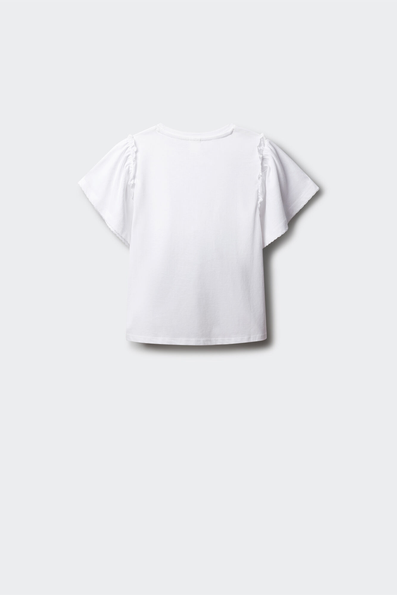 Springfield Kids Osnovna majica kratkih rukava sa karnerima za devojčice