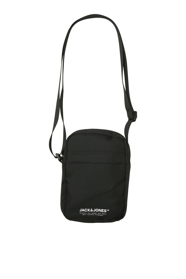 Jack & Jones Bolsa de ombro cl&aacute;ssica preto