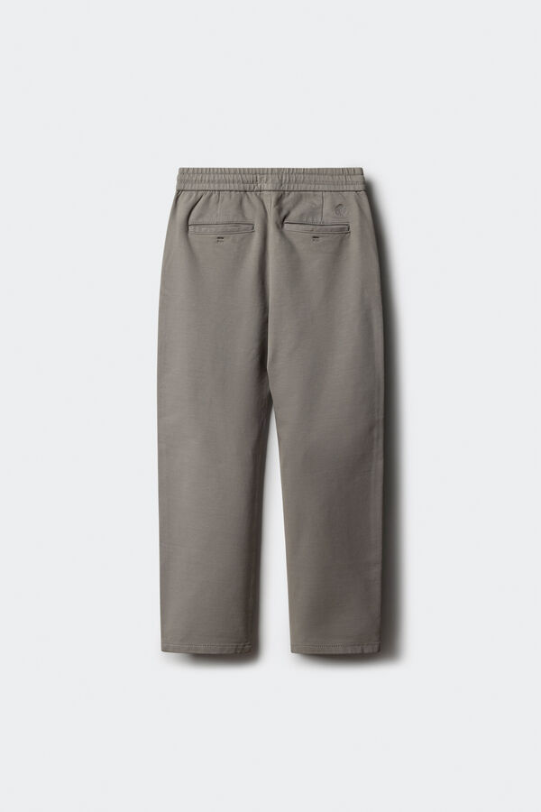 Springfield Kids Boys' slim-fit comfort chinos pants Siva