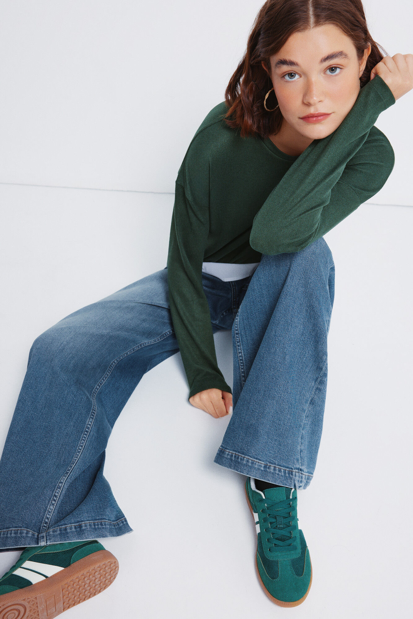 Springfield Z&ouml;ld kordb&aacute;rsony tornacipő