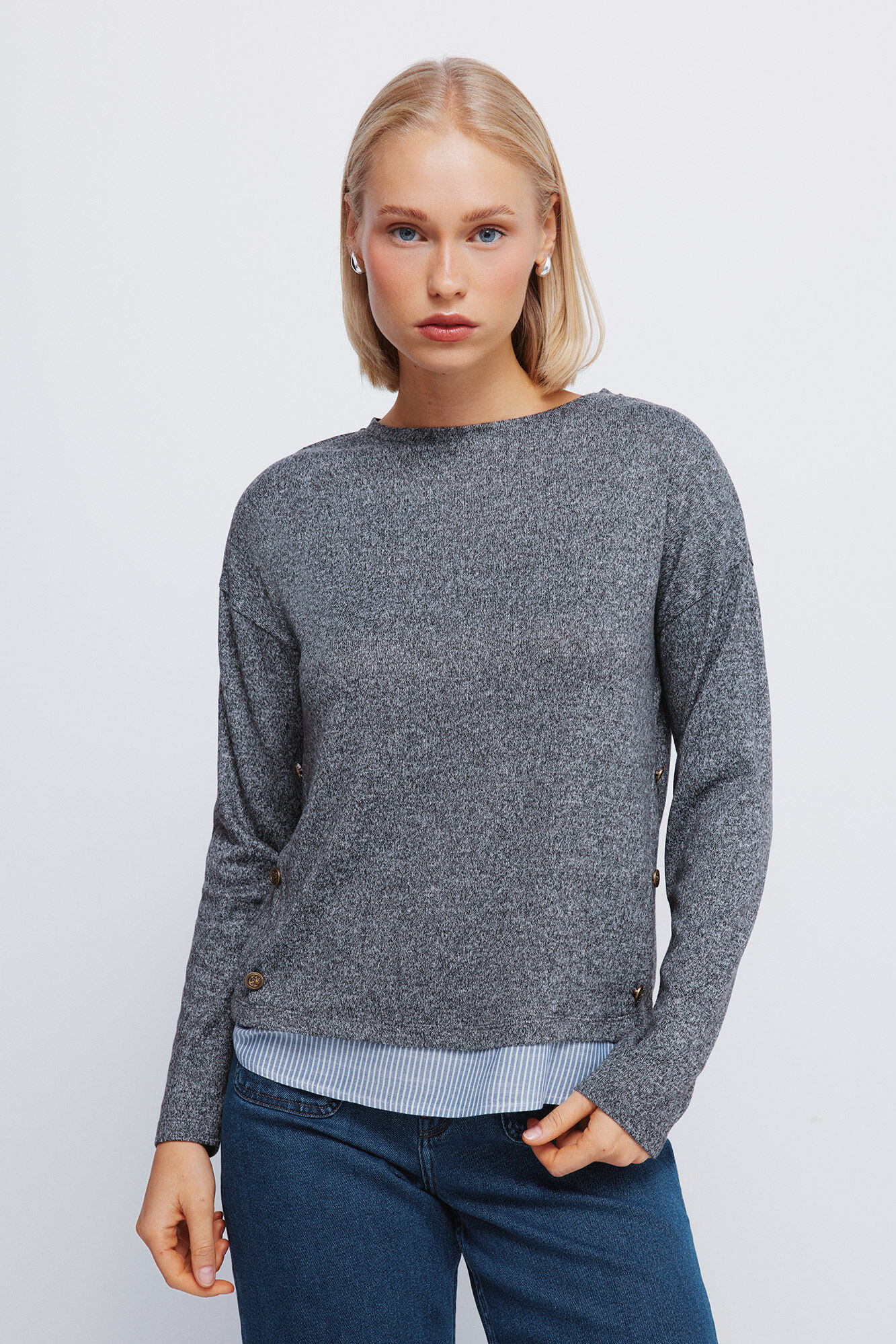 Springfield Kombin&aacute;lt p&oacute;l&oacute; oldals&oacute; gombokkal