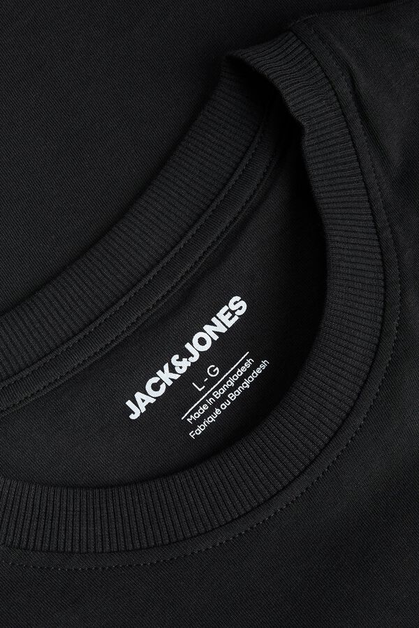 Jack & Jones T-shirt estampada de manga curta preto