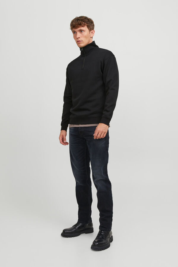 Jack & Jones Sudadera regular fit negro