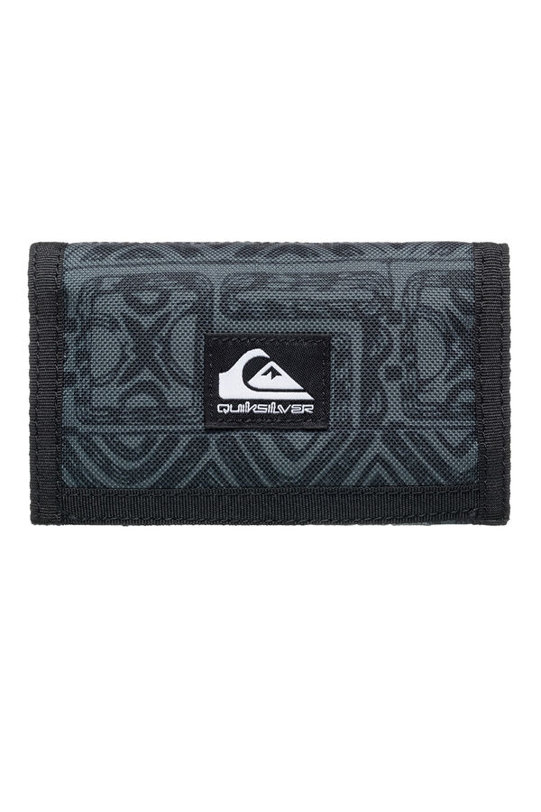 Quiksilver The Everydaily - Cartera de Triple Hoja para Hombre negro