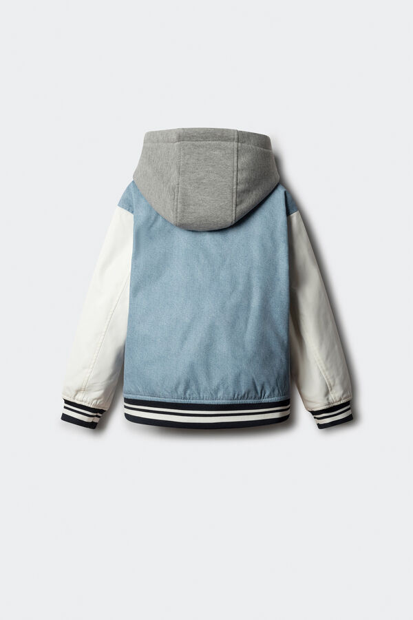 Springfield Kids Boys' varsity baseball jacket Plava