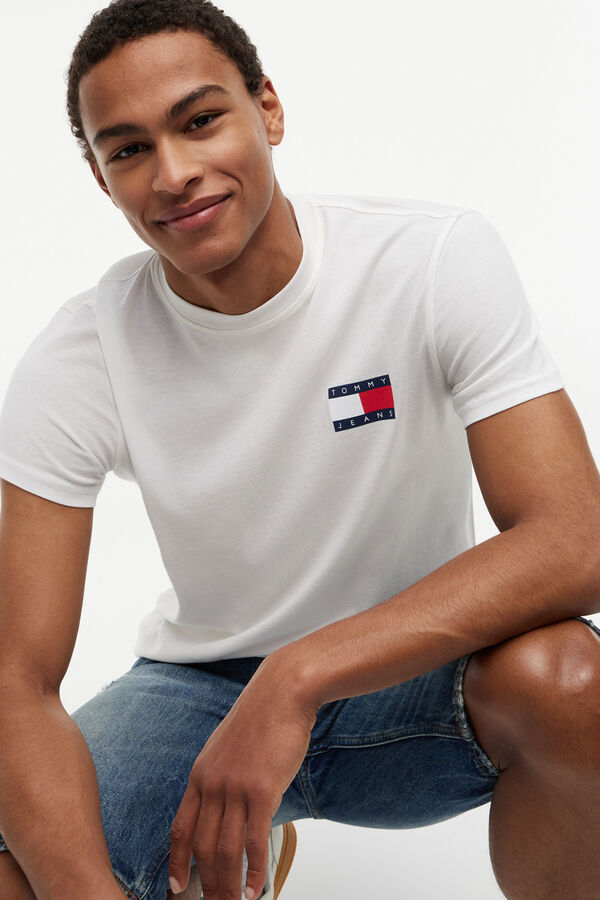 Tommy Jeans Pack de 2 camisetas slim azul