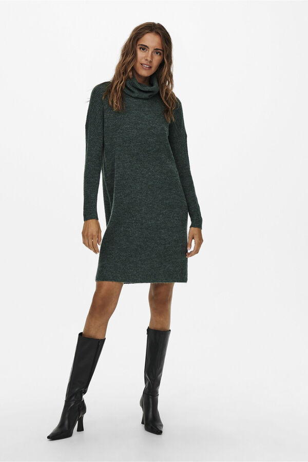 Only Short jersey-knit short dress Tirkizna