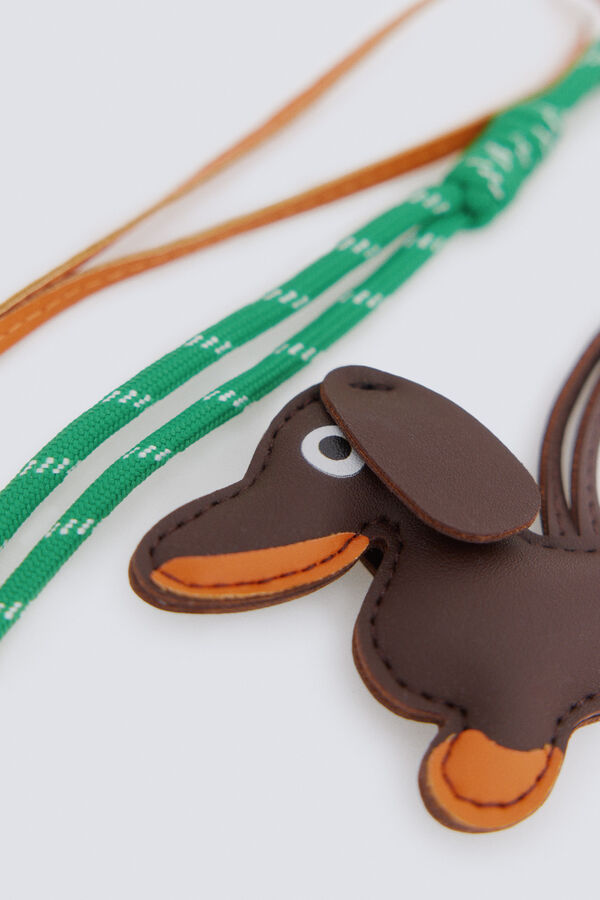 Springfield Charm privezak jazavičar Crna