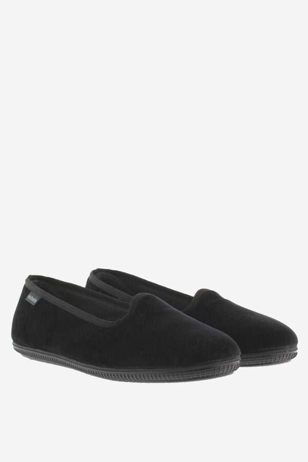 Springfield Women's velvet slippers crna