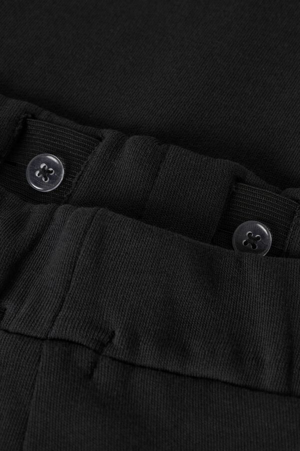 Name it Cal&ccedil;a jogger com cintura ajust&aacute;vel preto