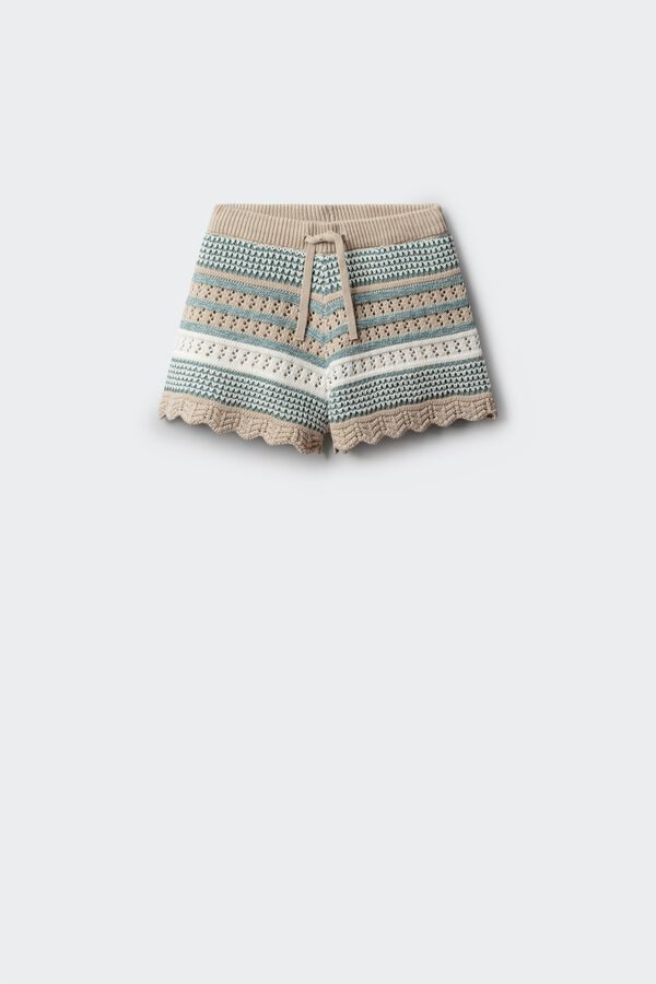 Springfield Kids Dečiji pleteni &scaron;orts Print