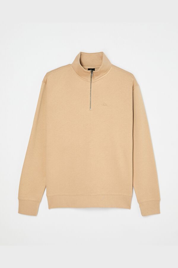 Quiksilver Sudadera media cremallera nude