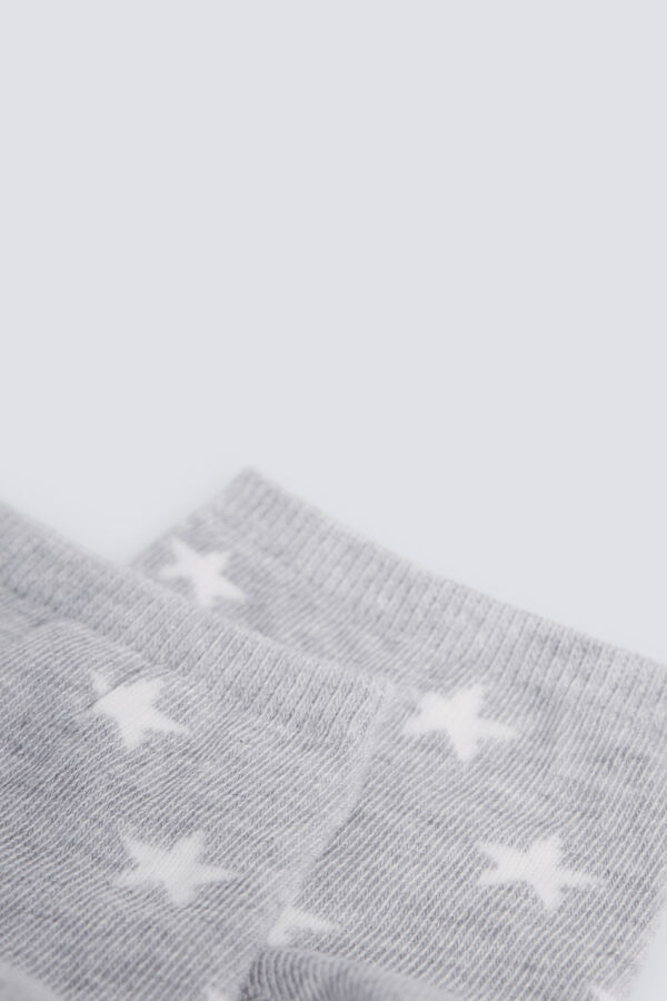 Springfield Kratke čarape sa zvezdama Braon