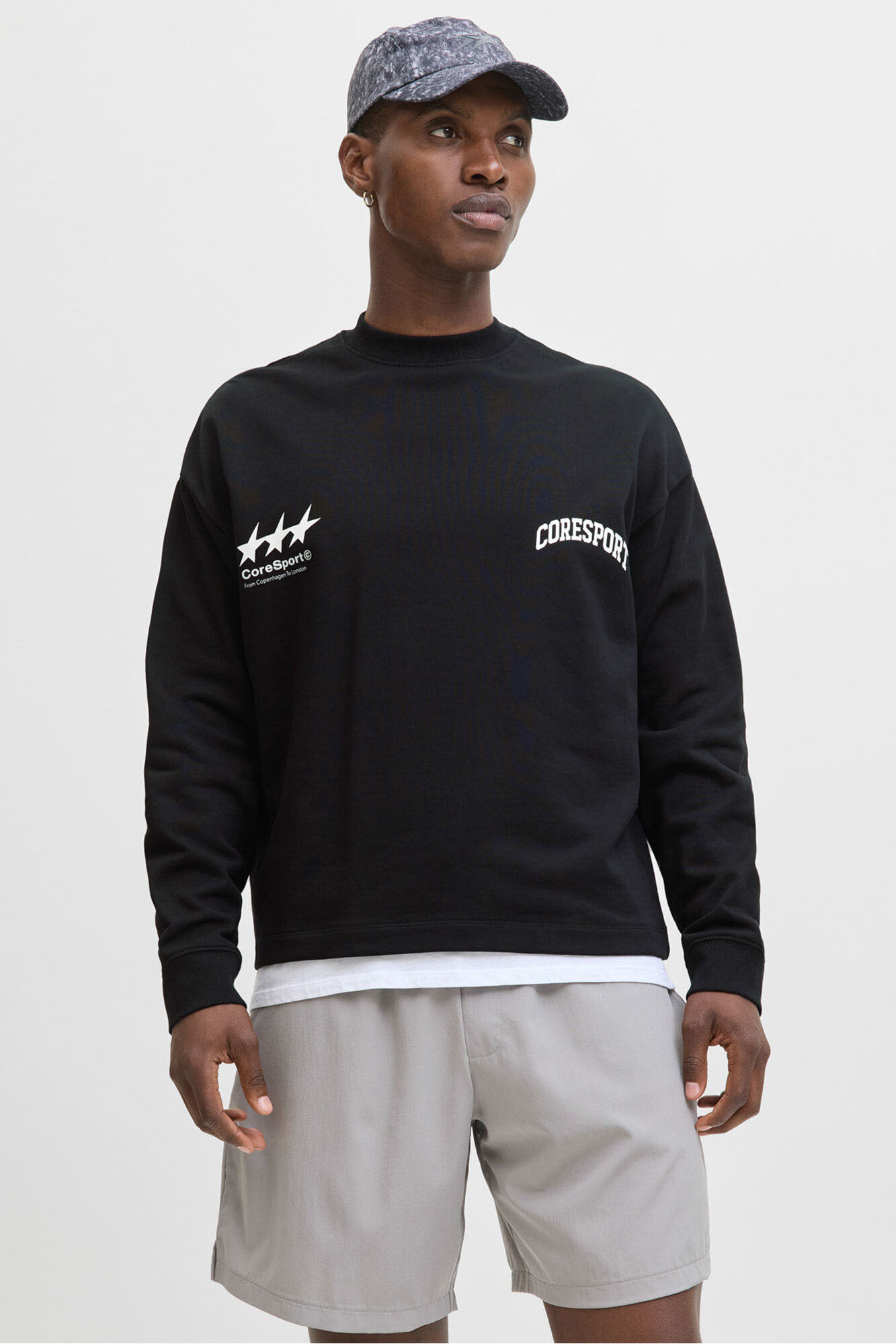 Jack & Jones Sudadera cropped athletic essentials