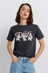 Springfield Majica sa kratkim rukavima DISNEY Siva