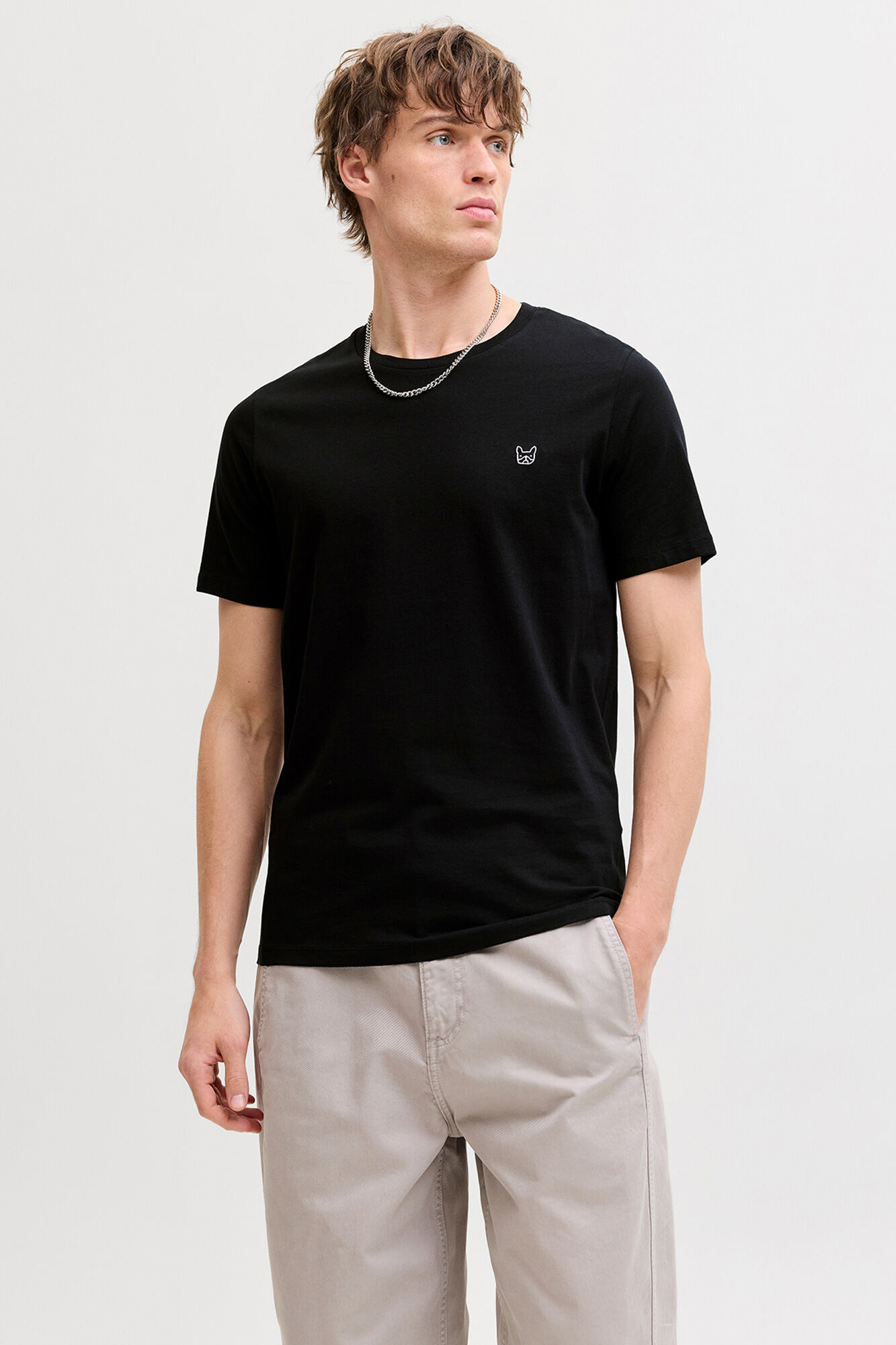 Jack & Jones Camiseta slim bordada