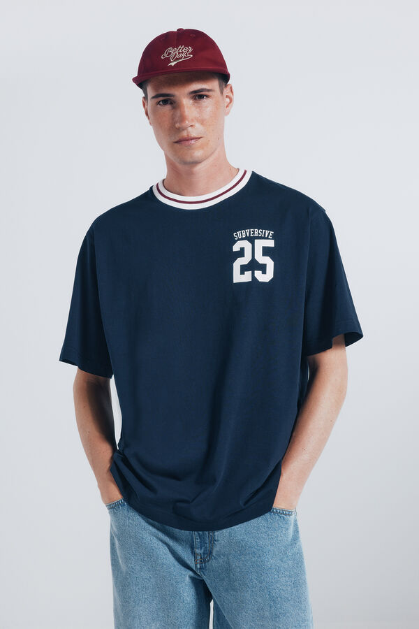 Springfield Subverzivna majica 25 Plava