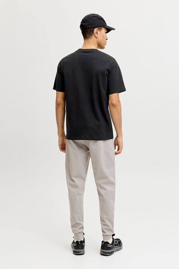 Jack & Jones Camiseta b&aacute;sica manga corta negro