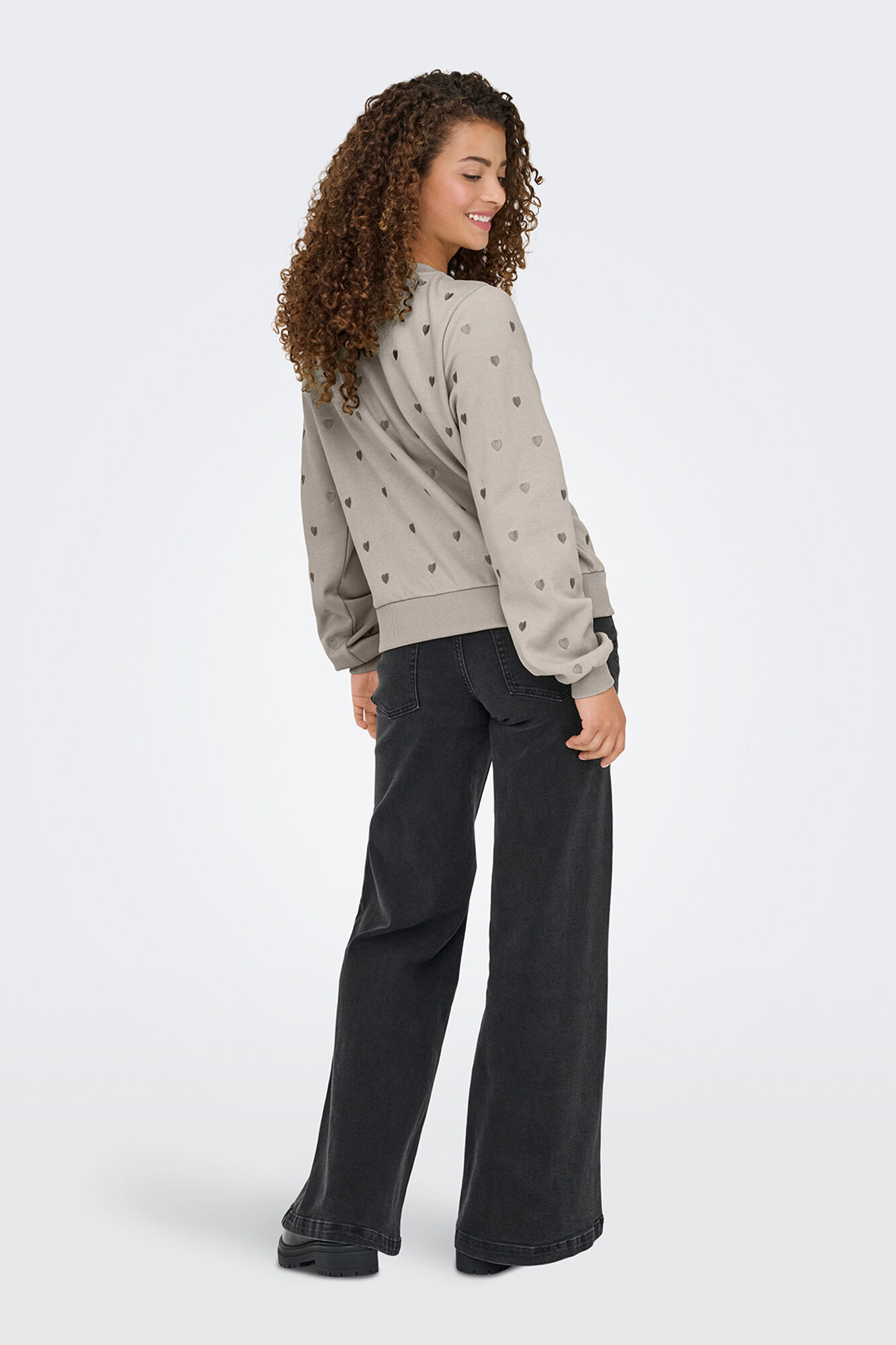 Only Sudadera bordado lurex