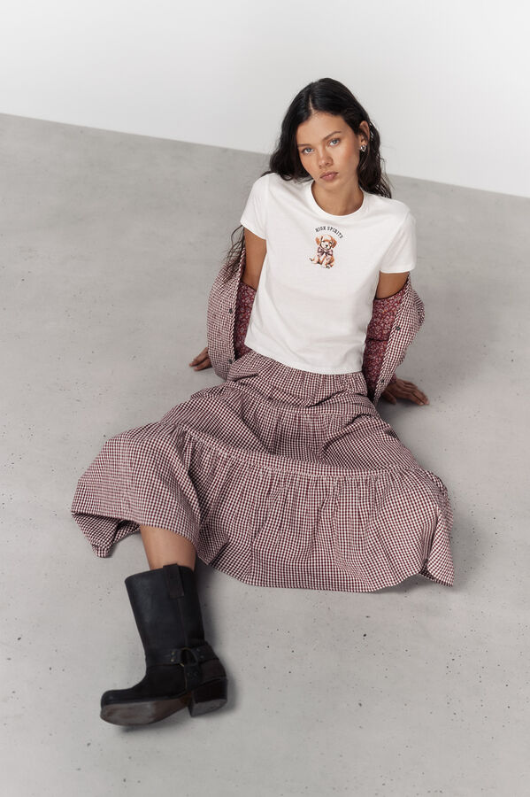 High Spirits T-shirt Waggy bege