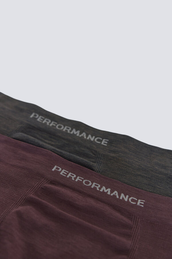 Springfield Pakovanje od 2 komada sportskih be&scaron;avnih bokserica Siva