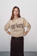 High Spirits Majica dugih rukava Smeđa