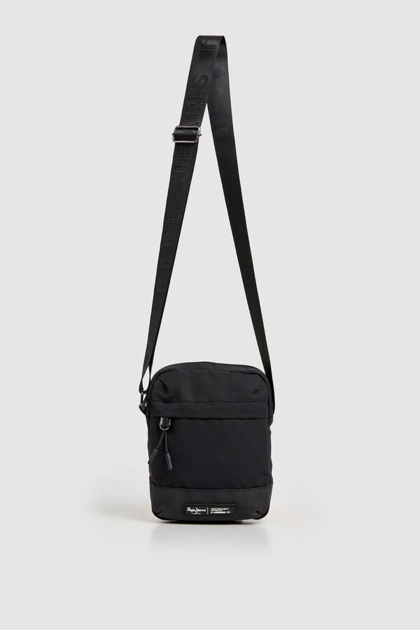 Pepe Jeans Mala a tiracolo ajust&aacute;vel preto