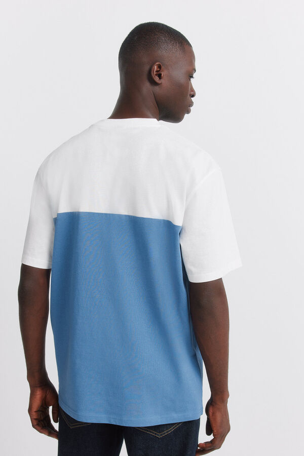 Springfield Color block majica Bež