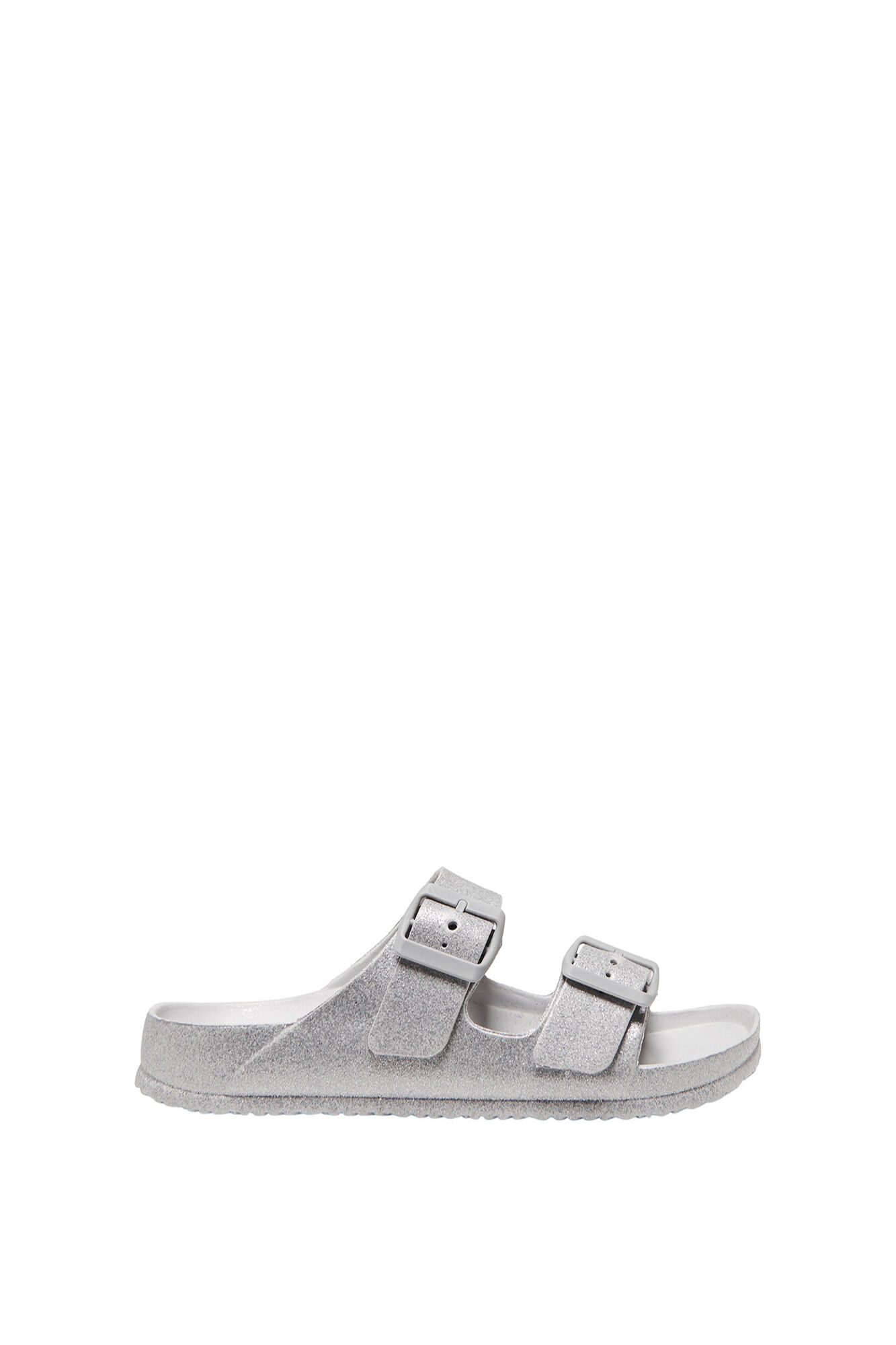 Only Sandalia plana glitter