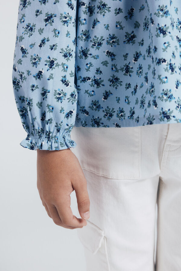 Springfield Kids Bluza dugih rukava za devojčice Plava