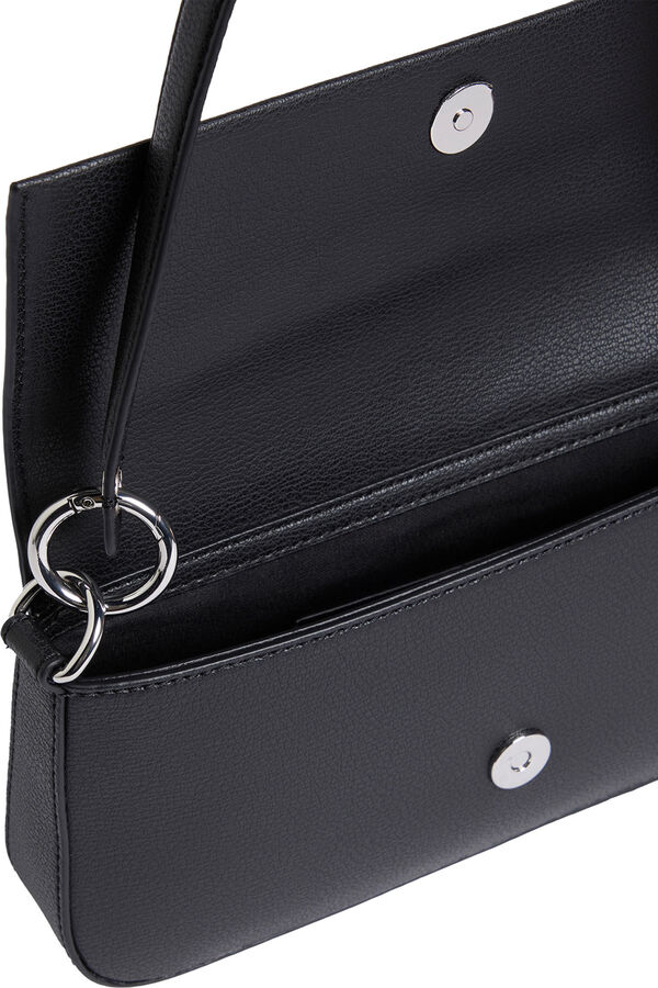 Calvin Klein Bolsa feminina com logo preto