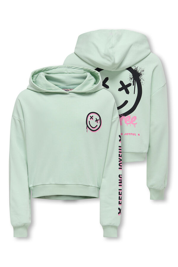 Only Girls Sweatshirt "ALEGRE " verde