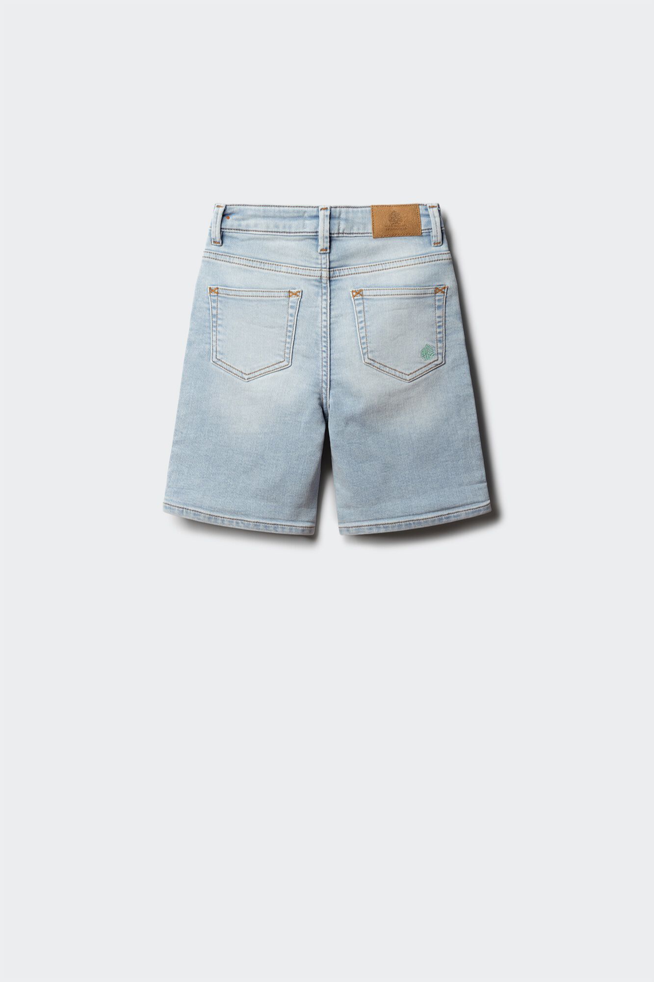Springfield Kids Bermuda jeans slim knit para menino