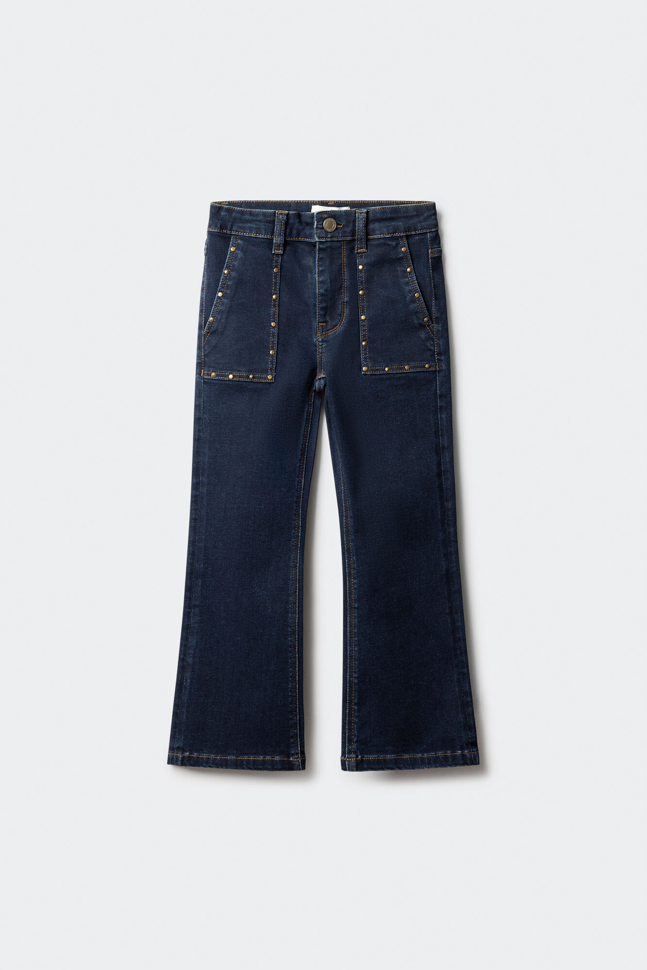 Springfield Kids Pantalone Kick flare sa nitnama za devojčice