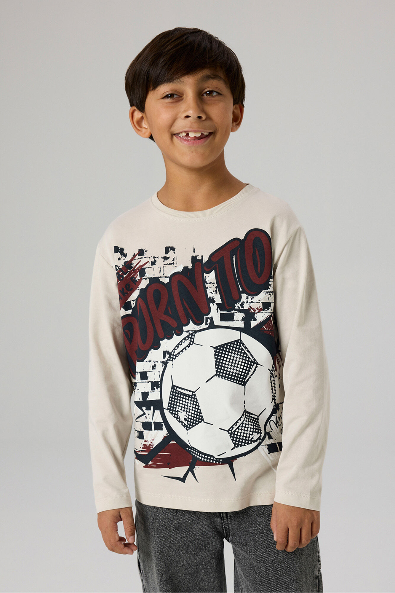 Name It T-shirt de manga comprida